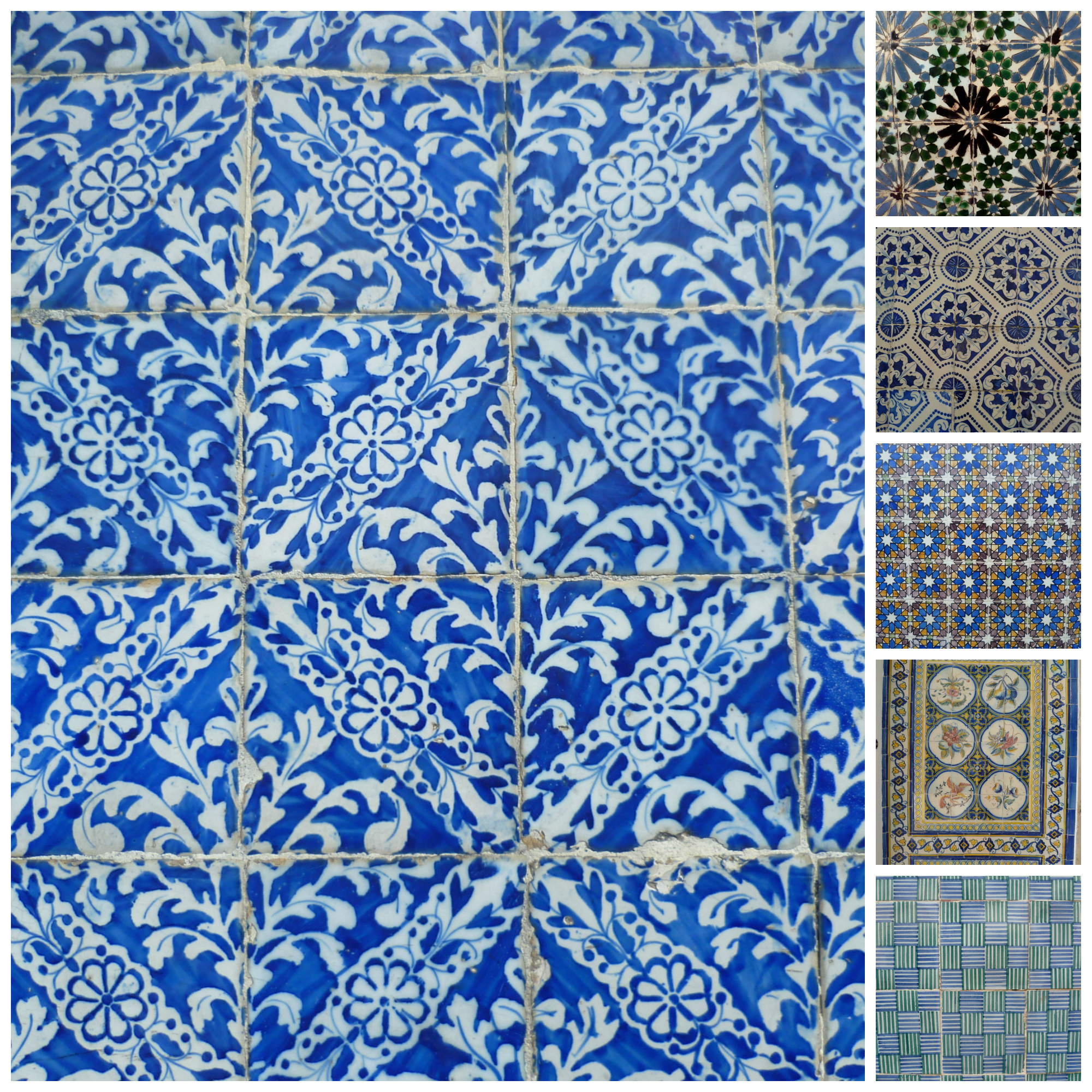 azulejos collage